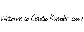 Welcome to claudiokuenzler.com
