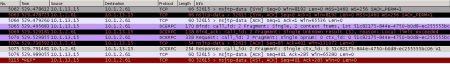 Wireshark TCP Dump of KMS Activation