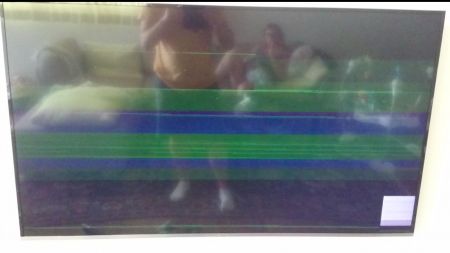 Samsung UE55KU6400 defect picture on external HDMI source