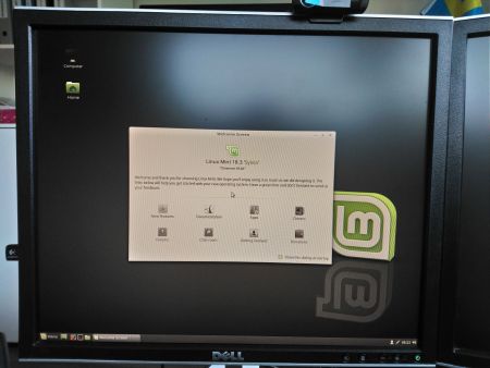 Linux Mint finished booting on software raid