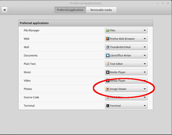 Linux Mint 18.3 preferred applications