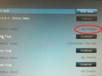 Disk not recognized in BIOS anymore
