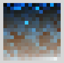 Exported colour palette from a video file