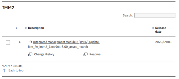 IBM Support Fix Central Download IMM2