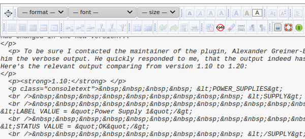 XML content preserved in Xinha