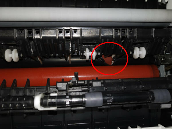 Brother MFC 9330 CDW defect in fuser unit
