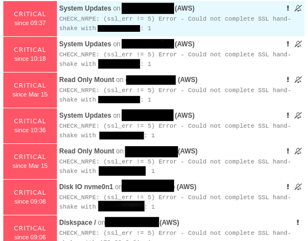 NRPE SSL handshake errors after upgrading plugin to 3.2.1