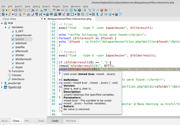 Explaining a php function