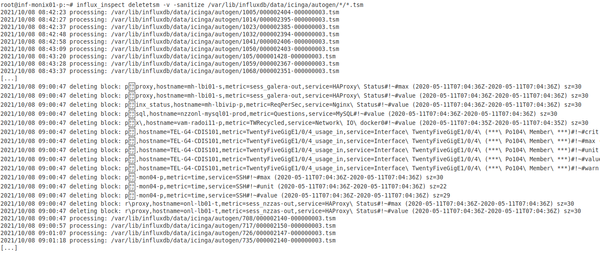 InfluxDB influx_inspect deleting corrupt blocks