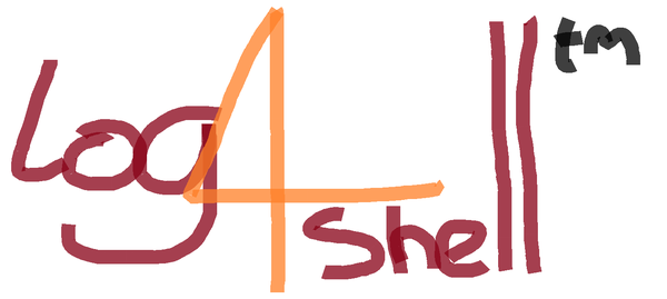 log4shell vulnerability logo - by Kevin Beaumont
