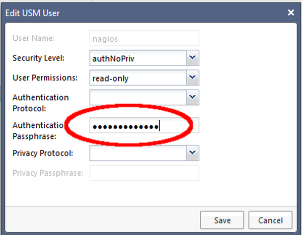 Change SNMP User in Checkpoint Gaia