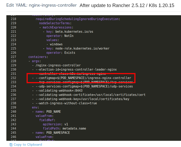 nginx-ingress-controller configmap in Rancher 2.5.12