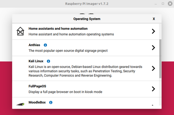 Anthias image for Raspberry Pi