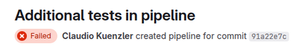 gitlab pipeline failed