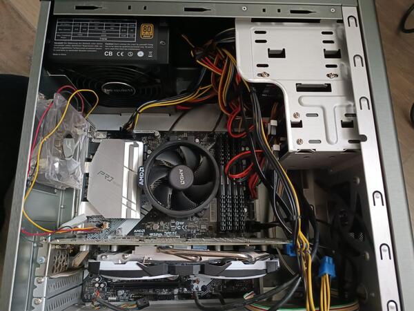 Spare ATX Power Supply added in tower