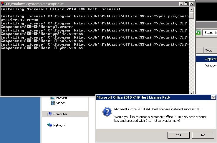 Ck How To Install A Kms License Server For Office 2010