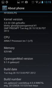 CyanogenMod 9 on Samsung Galaxy S2