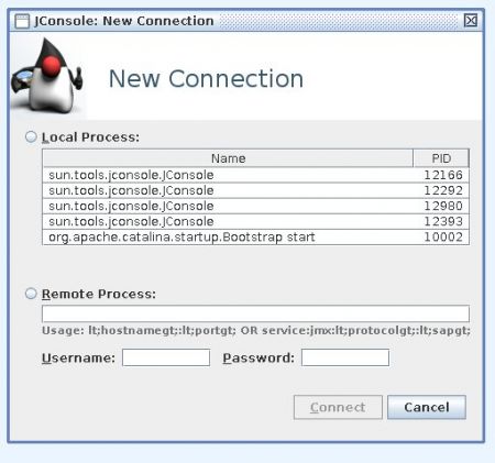 jconsole through x-forwarding