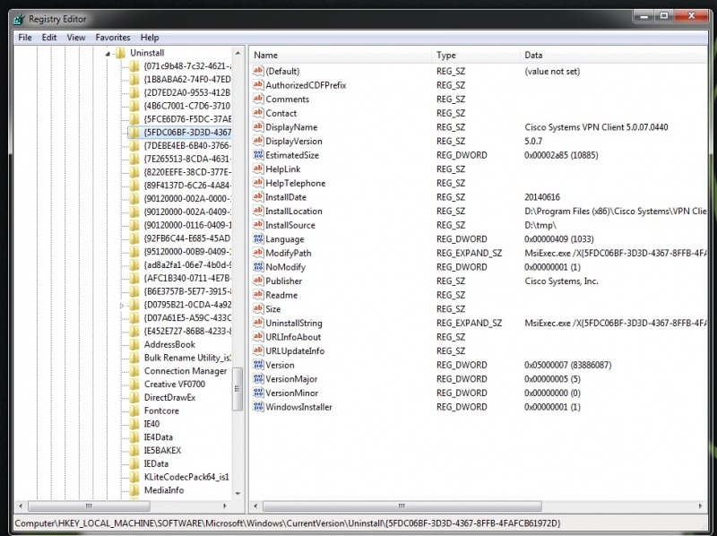 cisco vpn client 5.0.07 recover key cisco vpn client 5.0.07 recover key