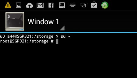 root in Terminal Emulator