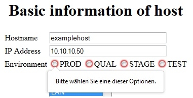 HTML5 form validation with required parameter