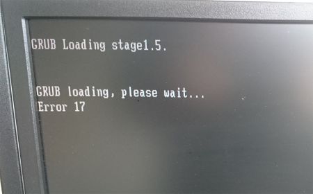 GRUB Error 17 UEFI Boot