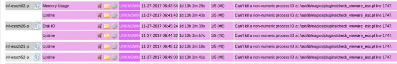 Cant kill a non-numeric process ID check_vmware_esx