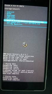 Installing Resurrection Remix OS on Sony Xperia Z2