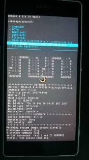 Installing Open Gapps on Sony Xperia Z2