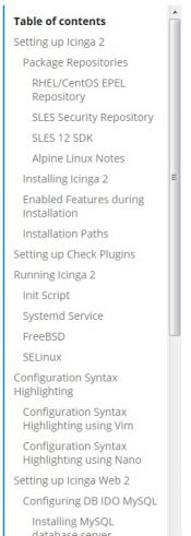 Icinga 2 documentation lacks classicui