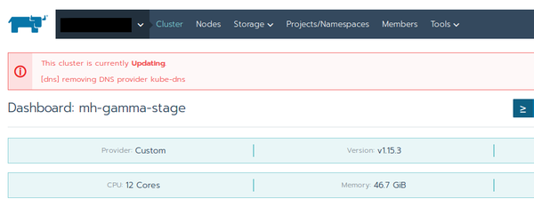 Upgrading to Kubernetes 1.15