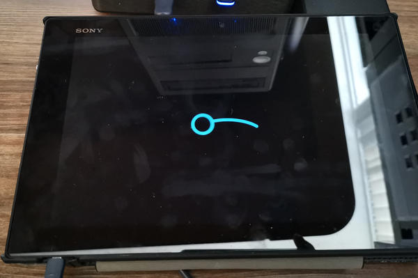Lineageos Sony Xperia Tablet Z booting