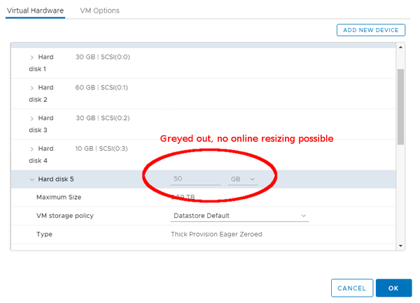 increase hard disk space in vmware vsphere for mac increase hard disk space in vmware vsphere for mac