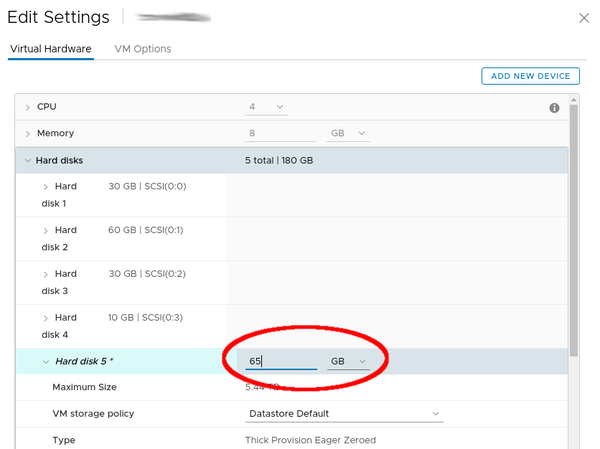 increase hard disk space in vmware vsphere for mac increase hard disk space in vmware vsphere for mac
