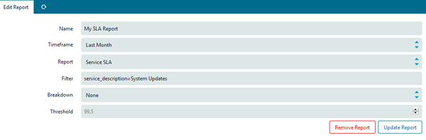 Icingaweb2 - create SLA report