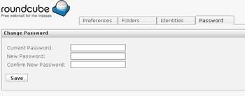 Roundcube Password Confixx