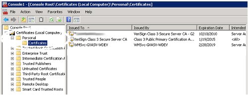 Windows import SSL certificates