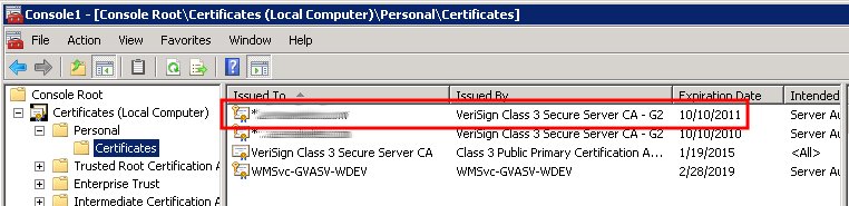 Windows import SSL certificates