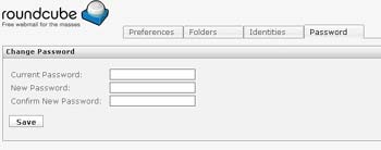 Roundcube Password Confixx