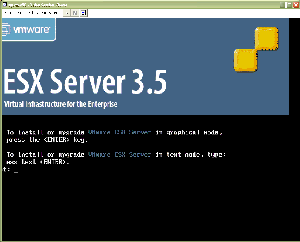 VMware ESX Upgrade 3.5