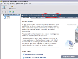 VMware ESX Upgrade 3.5