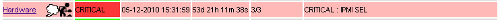 Nagios ESXi Hardware Dell Critical