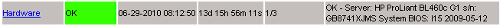 Nagios ESXi Hardware OK